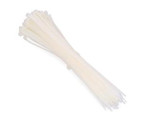 FISCHER 37490 Brida Bn 3,6X300 Natural / (Bolsa Colgable de 100 Uds), Blanco