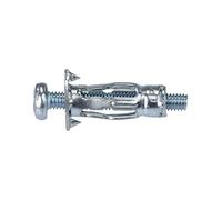 fischer 4006209909300 - Taco para Cuerpo Hueco HM 5 x 65 s, blíster de 4, Gris, Talla única