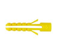 fischer 42527 SC - Enchufe de pared, color amarillo