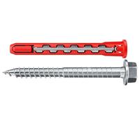 Fischer Tacos HybridPower FUS 10 x 90 – Nailon y acero – 50 unidades