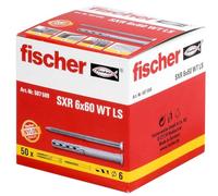 Fischer 507599 rahmendübel SXR mit holzschraube nylon-dübel und holzschrauben 1 juego