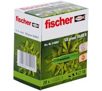 Fischer 518887 - Ux universal plug 10x60 r, verde,