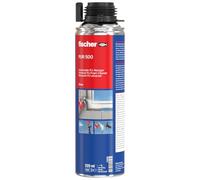 Fischer 53085 Espuma para limpieza de pistolas con Limpiador Activo, Boquilla separada para usos en exterior, Compatible con todos las pistolas de espuma estandar