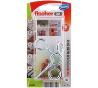 Fischer 535005 tornillo de anclaje y taco 4 pieza(s) juego de enchufes