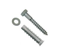 Fischer 535512 tornillo de anclaje y taco 2 pieza(s) juego de enchufes