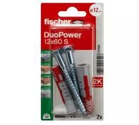Fischer 537665 Blister Duopower, 12X60, Multicolor