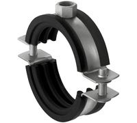 Fischer 560605 FRS 95-103 - Abrazadera de tubo (acero inoxidable, A4, 10 unidades)