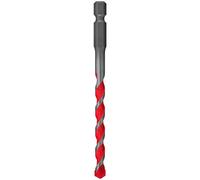 fischer 561643 D-U - Broca hexagonal universal, diámetro 6 mm, (Ø 6 x 60/100 mm), para ladrillo, madera, azulejos, plástico, acero, hormigón.