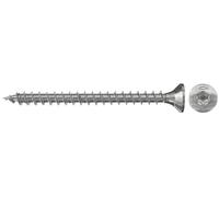 Fischer 657050 - Tornillo, 4.5 x 35 a2 avellanado cabeza vg tx,