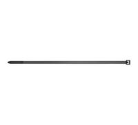 fischer 69374 UBN 7,6x450 Negra, plástico, Cables, Bridas para Exterior, Pac de 100 uds