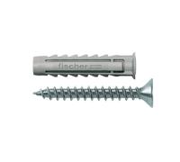 Fischer 90894 clavija 10 pieza(s) metal, nylon alrededor