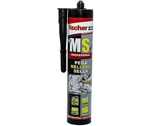 Fischer - adhesivo sellador ms profesional 300kg - gris 290ml - silico