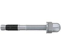 fischer Anclaje de perno con tuerca de sombrerete FAZ II Plus 10/20 gvz, anclaje para cargas pesadas con vida útil de más de 120 años, aprobación sísmica y ETA, montaje sin limpieza de agujeros