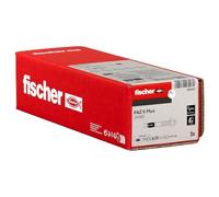 fischer Anclaje de perno FAZ II Plus 20/60 gvz, anclaje de carga pesada con alta capacidad de carga, pernos de anclaje para fijaciones de cargas pesadas y estructuras de acero, aprobación sísmica y