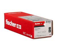 fischer Anclaje de perno FAZ II Plus 20/60 R, anclaje de acero inoxidable de alta capacidad de carga, pernos de anclaje para sujetadores de cargas pesadas y estructuras de acero, aprobación sísmica y