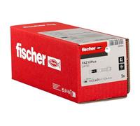 Fischer Anclaje de Perno FAZ II Plus 24/30 GVZ - Anclaje de Carga Pesada Con Alta Capacidad, Para Fijaciones y Estructuras de Acero, Con Aprobación Sísmica