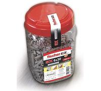 Fischer - bote sx 6x30 750 uds., taco de nylon, multicolor