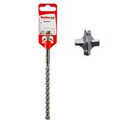 Fischer Broca SDS para hormigón, para anclajes de barandillas, vigas y TV, 5x100/165 mm