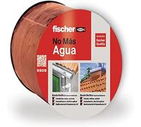 Fischer Cinta de goma de butilo impermeable autoadhesiva 10x10 cm par color teja