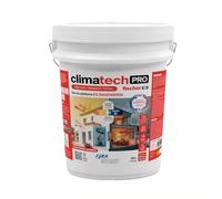 fischer - Escudo Térmico Total, Aislante Térmico Reflexivo Exterior e Interior | Impermeabilizante | Antihumedad | Anticondensación | Antimoho para Pared, Techo, Tejado, Fachada o Habitación (18 L)