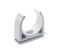 fischer - Clip Ft 16. Clip o abrazadera de pvc para la fijación de cables. (100 unidades)
