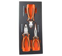 FISCHER DAREX 810905 - Módulo de almacenamiento (3 pinzas), color negro