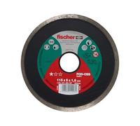 fischer - Disco de corte FCD-CES 115x1,6x22,23, disco de corte de diamante, disco diamante, disco corte cerrado, Pack de 1 ud.