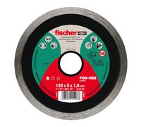 Fischer Disco Diamantado FCD-CES para Cerámica Ø115 x 1,6 x 22,23 mm Borde Cerrado