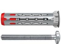Fischer DuoHM 5x55 - Tobillo para cuerpo hueco, con cabeza de tornillo cilíndrico, huella PZ - Bolsa de 15