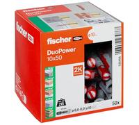 Fischer Befestigungssysteme Clavija para materiales Duopower Diámetro 10 mm