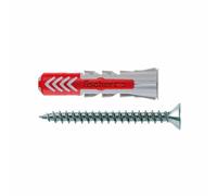 Fischer Duopower t ø6 x 30 mm + tornillos ø4,5 x 40 mm, bote 375 uds