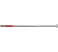 fischer DuoXpand 10 x 160 FUS, Tacos universales Tornillo Hexagonal y Disco en U Moldeado (50 Unidades), Tacos para un Agarre Fuerte, Ideal para Materiales de construcción porosos