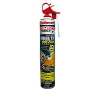 fischer - Espuma de poliuretano PU 360° Multiposición (bote 750ml), rellena, fija, sella, aísla en cualquier posición, secado rápido, aplicación manual, ideal para marcos de ventanas