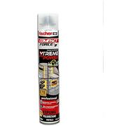 Fischer Espuma poliuretano para pistola Xtreme Power alto rendimiento para aislar y sellar 750 ml