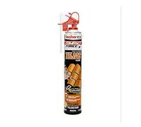fischer - Espuma poliuretano Tejas manual, aislamiento acústico exterior, Bote 750 ml Gris