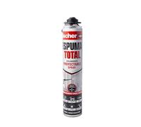 fischer - Espuma Total Blanca - Espuma Poliuretano Proyectable - Para Aislar Interiores y Exteriores - Antihumedad - Protege Contra Ruidos, frío y aire - Aplicable con Pistolas Convencionales (700 ml)