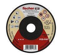 Fischer FCD-FHP - Disco de corte de acero inoxidable para metal y acero inoxidable para máximo rendimiento, tipo 41, plano, para amoladora angular, 1 unidad