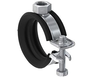 FISCHER FGRS - Abrazadera de tubo articulado universal, rango de sujeción, 31-37 mm, M8