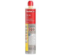 Fischer Taco químico FIS VL 300T Resina viniléster transparente para hormigón y ladrillo hueco 300 ml