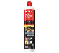 FISCHER, Fis Vs 300 T taco quimico para fijación en hormigón, ladrillo hueco para toldos, placas solares, negro, marquesinas (300 ml)