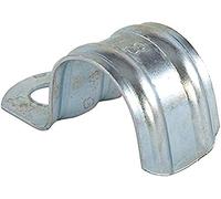 fischer - Grapa abrazadera de tubo, Gris, BSM-63 / 15C