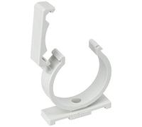 fischer - Grapa Pinza fija cables Sg-32 Gris. Para la colocación de cables y tuberías pvc (25 unidades)
