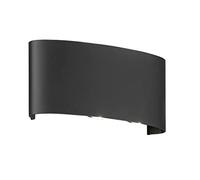 FISCHER & HONSEL Aplique LED para exterior Berlín, 6 luces
