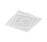 Fischer & Honsel Ratio Plafón, Blanco, 50,2 x 50,2 x 6,4 cm (LxBxH)
