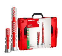 Fischer Juego de tacos L-Boxx 102 DuoPower – 910 piezas, Ø 6–10 mm, 30–65 mm