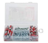 fischer - Maletín Profi-Box DUOPOWER 6x30 + 8x40 mm | Tacos y Ornillos | Fijaciones Universales para Pared, Hormigón y Ladrillo | Kit Profesional de Montaje Doméstico | 160 uds