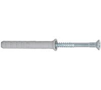 Fischer Tornillo y taco de golpe de acero N 8X60/20 para hormigón Caja 100 unidades
