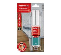 Fischer Pegamento de 2 componentes transparente universal – para interior y exterior 25 ml