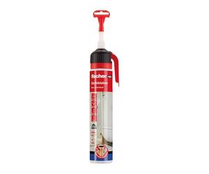 fischer Pegamento de 200 ml, adhesivo y sellador blanco para pegar y sellar, adhesivo universal resistente al agua, práctico cartucho, uso sin herramientas