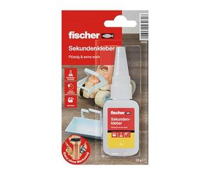 Fischer pegamento instantáneo de 20 g, superrápido para reparar y pe